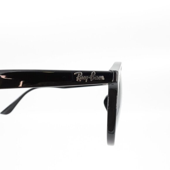 Ray-Ban Classic RB2180 Phantos Sunglasses Gray Green and Black OS - Picture 7 of 15